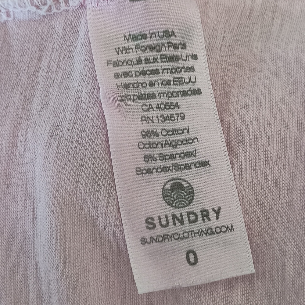 Sundry Pale Pink Tank Dress - Picture 5 of 5